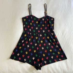 Forever 21 Cactus Romper
